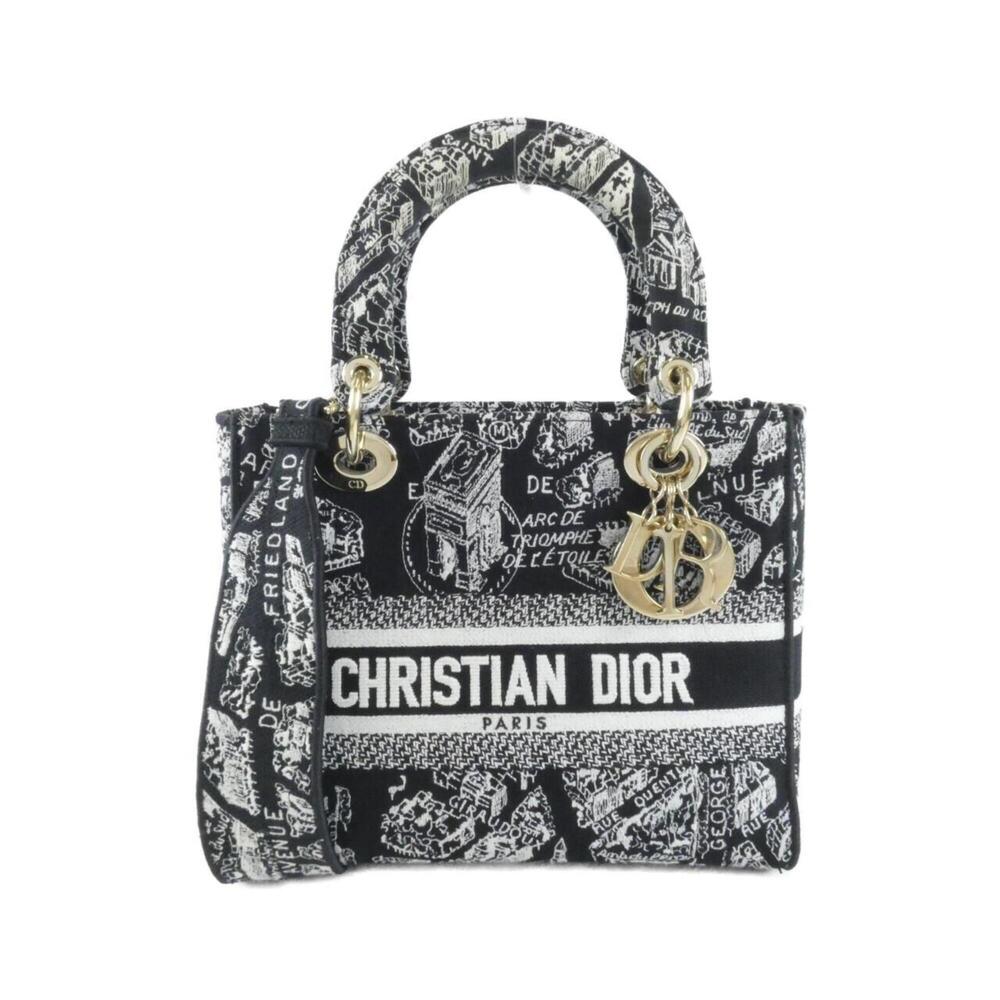 Christian Dior Plan de Paris Lady D-Lite Medium M0565OOMP Handbag